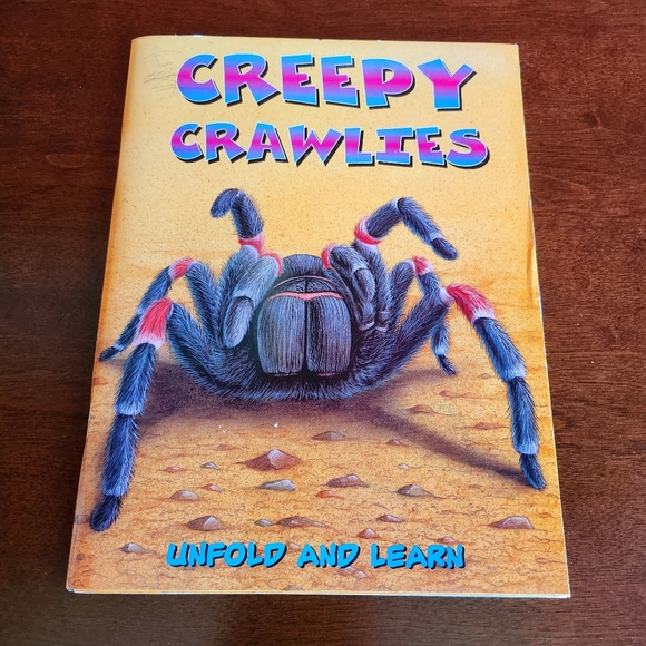 Creepy Crawlies Unfold And Learn Book by Kathie Billingslea Smith - Picture 2 of 9